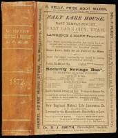 McKenney's Gazetteer and Directory of the Central Pacific Railroad and its branches for 1872: A guide and business directory complete in one volume. Consisting of the names of business firms, their occupation and location; introducing a description of eac