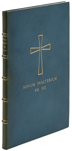 Novum Psalterium PII XII. An Unfinished Folio Edition by Brother Antoninus, O.P.