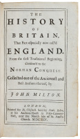 The History of Britain, that Part especially now call'd England: from the first Traditional Beginning, Continu'd to the Norman Conquest...