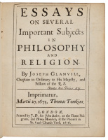 Essays on Several Important Subjects in Philosophy and Religion