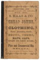 Directory of the City of Nevada and Grass Valley: Containing a history of the city; names of its inhabitants; and everything appertaining to a complete directory