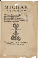 Michaelis Ritii Neapolitani de Regibus Francorum... Hispaniae... Hierosolymorum... Neapolis & Siciliae... Ungariae...