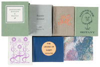 Eighteen miniature books from the Rebecca Press
