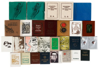 Large collection of miniature books in various languages