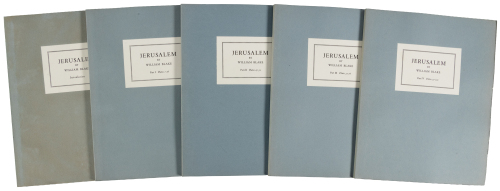 Jerusalem. A Facsimile of the Illuminated Book