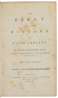 An Essay on the History of Civil Society