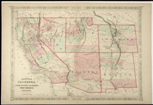 Johnson's California, Also Utah, Nevada, Colorado, New Mexico, and Arizona