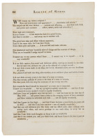 Leaves of Grass - original leaf from the first edition