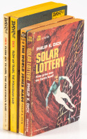Four pocketbooks by Philip K. Dick