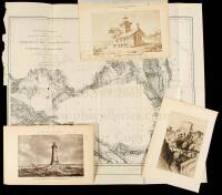 Over 200 lithographs and engravings, largely from the US Geological Survey and the US Pacific Railroad Explorations and Surveys