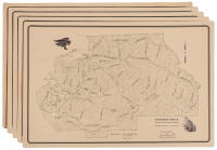 Bohemian Grove Roads and Hiking Trails, Sonoma County, California - 5 copies