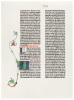 A Triptych of Illuminated Leaves on Vellum from the Huntington Library's Gutenberg Bible - 6