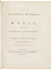 A General History of Music, From the Earliest Ages to the Present Period - 5