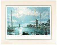 Harbourtown by Moonlight [with] Hong Kong [and] Hartford
