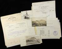 Small archive of ephemera from Tonopah, Nevada