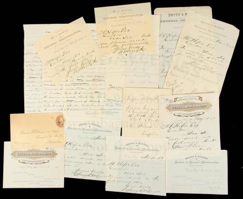 Small group of ephemera from Empire City, Nevada