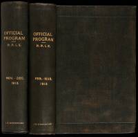 2 volumes of the Daily Official Program of the Panama Pacific International Exposition.