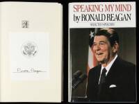 Two volumes by Reagan with signed bookplates