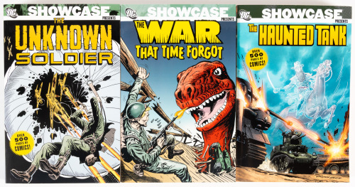 DC Showcase Presents The Unknown Soldier, The War that Time Forgot, The Haunted Tank
