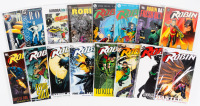 Collection of Robin trade paperbacks including Robin 3000, A Hero Reborn, Wanted, Unmasked!