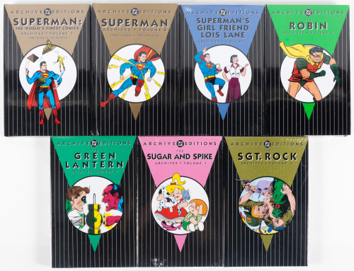 Superman, Green Lantern, SGT. Rock, Sugar and Spike