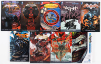 14 volumes of The New 52 collected editions featuring Batman, Robin, etc.