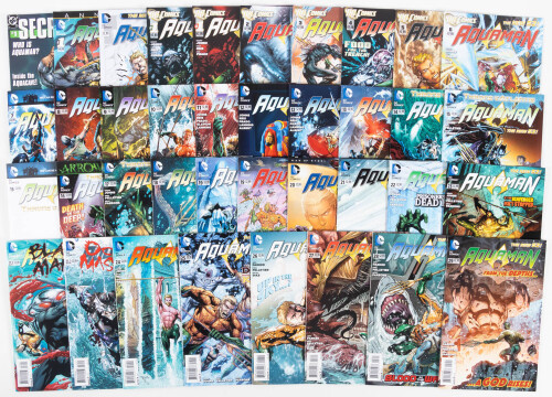 36 issues of Aquaman including 1998 Secret Files and Origins and 2013 Annual