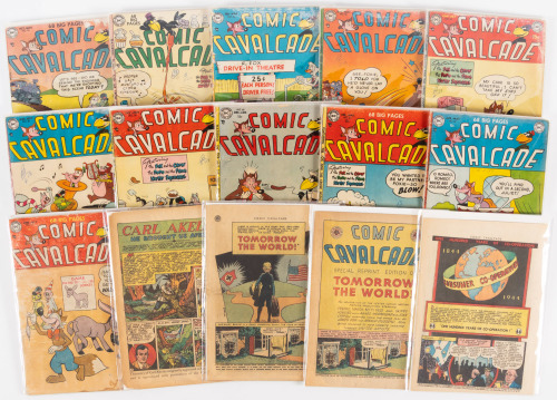 Collection of Comic Cavalcade with promos