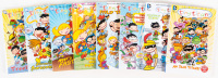 Eight volumes of Tiny Titans trade paperbacks