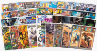 Collection of Justice League limited series and one shots including Act of God, Gatekeeper, Destiny, Hitman