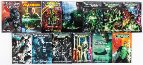 Blackest Night trade paperback collection including Green Lantern extras