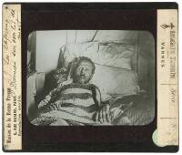 Collection of 42 glass lantern slides of Father Damien & Molokai Leper Colony