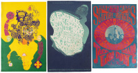 Three psychedellic/counterculture posters