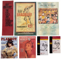 A collection of Ray Bradbury ephemera