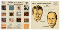 Two Lawrence Ferlinghetti LP records
