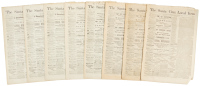Eight issues of The Santa Cruz Local Item