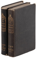 History of the Expedition under the Command of Captains Lewis and Clarke, to the Sources of the Missouri River, thence across the Rocky Mountains and down the Columbia River to the Pacific Ocean, performed during the years 1804, 1805, 1806, by Order of th