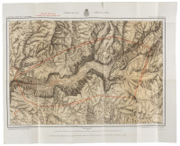 Topographical Map of the Yosemite Valley and Vicinity