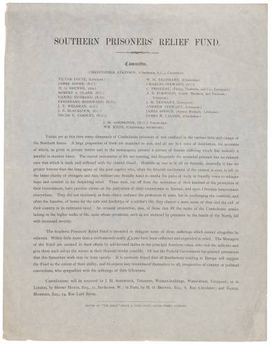 Southern Prisoner's Relief Fund