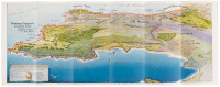 Map of the Pebble Beach Golf Course and the Monterey Peninsula Country Club