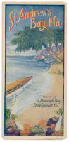 Promotional flyer for real estate development St. Andrew's Bay, Florida