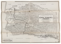 Principal Automobile Routes of Santa Barbara County, California