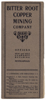 The Bitter Root Copper Mining Co.