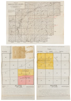 Special Map of Pushmataha County, Oklahoma [with] two additional plat maps