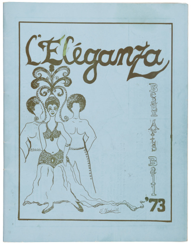 Elliottorian Business Women's Club. L'Eleganza Beaux Arts Ball '73