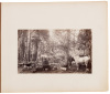Album of twenty photographs of a hunting and fishing trip near Mount Lassen in the late 19th century
