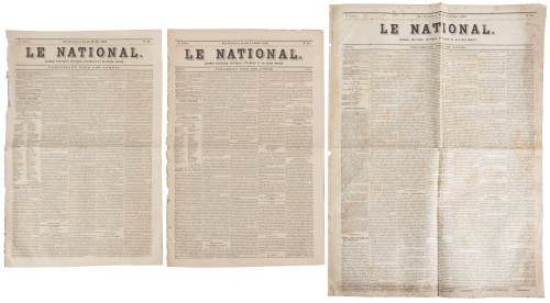Le National: Journal Politique, Critique, Litteraire et de Stock Minier