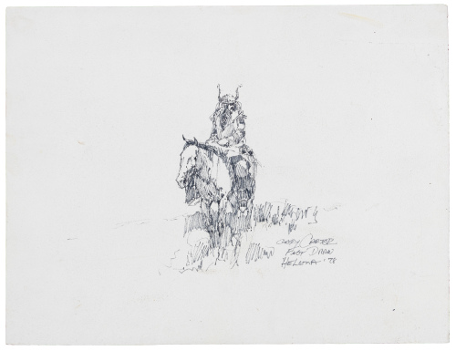 Man on Horse: Fast Draw, Helena '78
