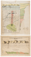 Two maps relating to the Sutro Tunnel and Comstock Lode