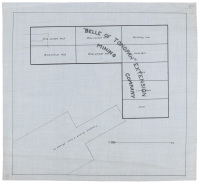 Map of the Belle of Tonopah Extension Mine